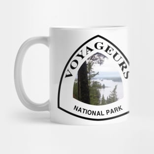 Voyageurs National Park shield Mug